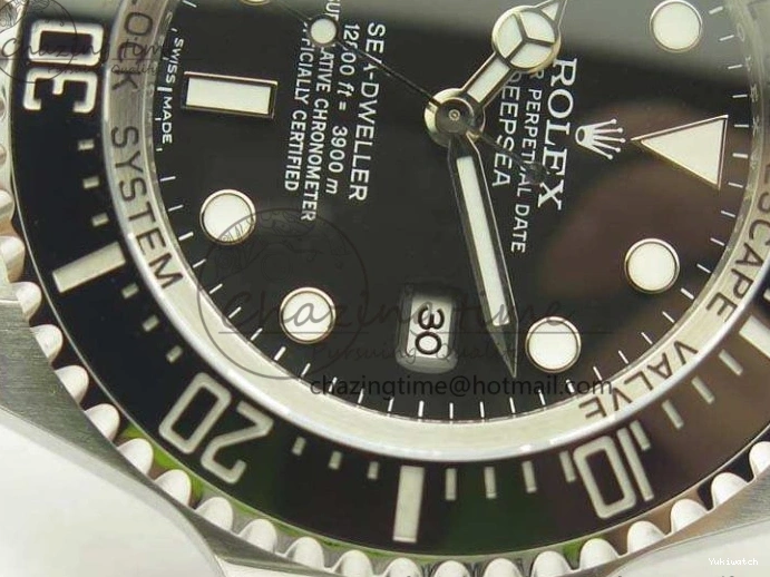 SH3135 116660 1:1 Bracelet Edition ARF Best DEEPSEA Case And SS Black 904L Sea-Dweller 0324